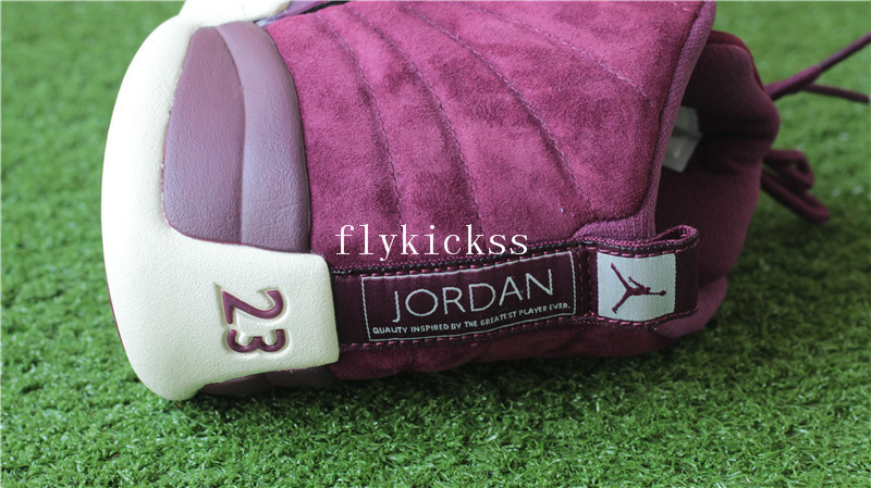 Air Jordan 12 PSNY Bordeaux Suede